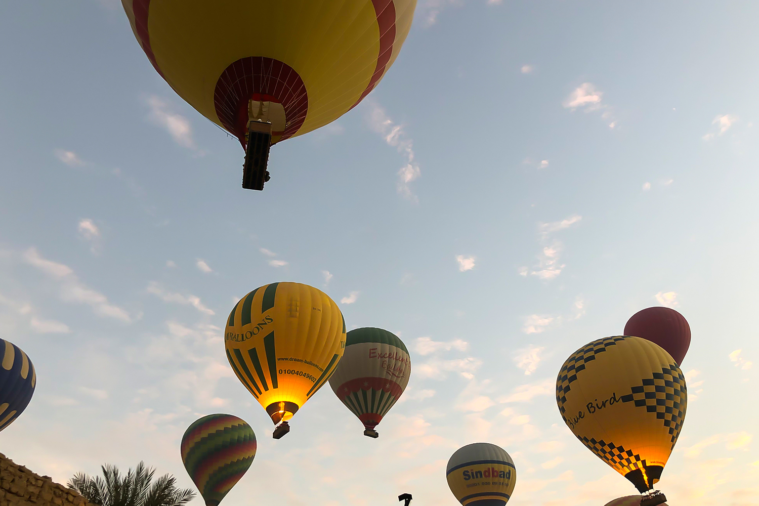 Hot Air Balloons Ride in Luxor Egypt